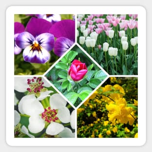 Spring Flowers Sticker